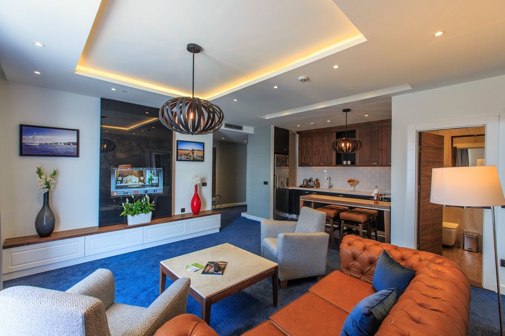 Apart Hotel Kalamper บาร์ ภายนอก รูปภาพ